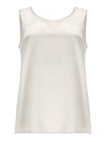 S MAX MARA Women's Smanicated Top White