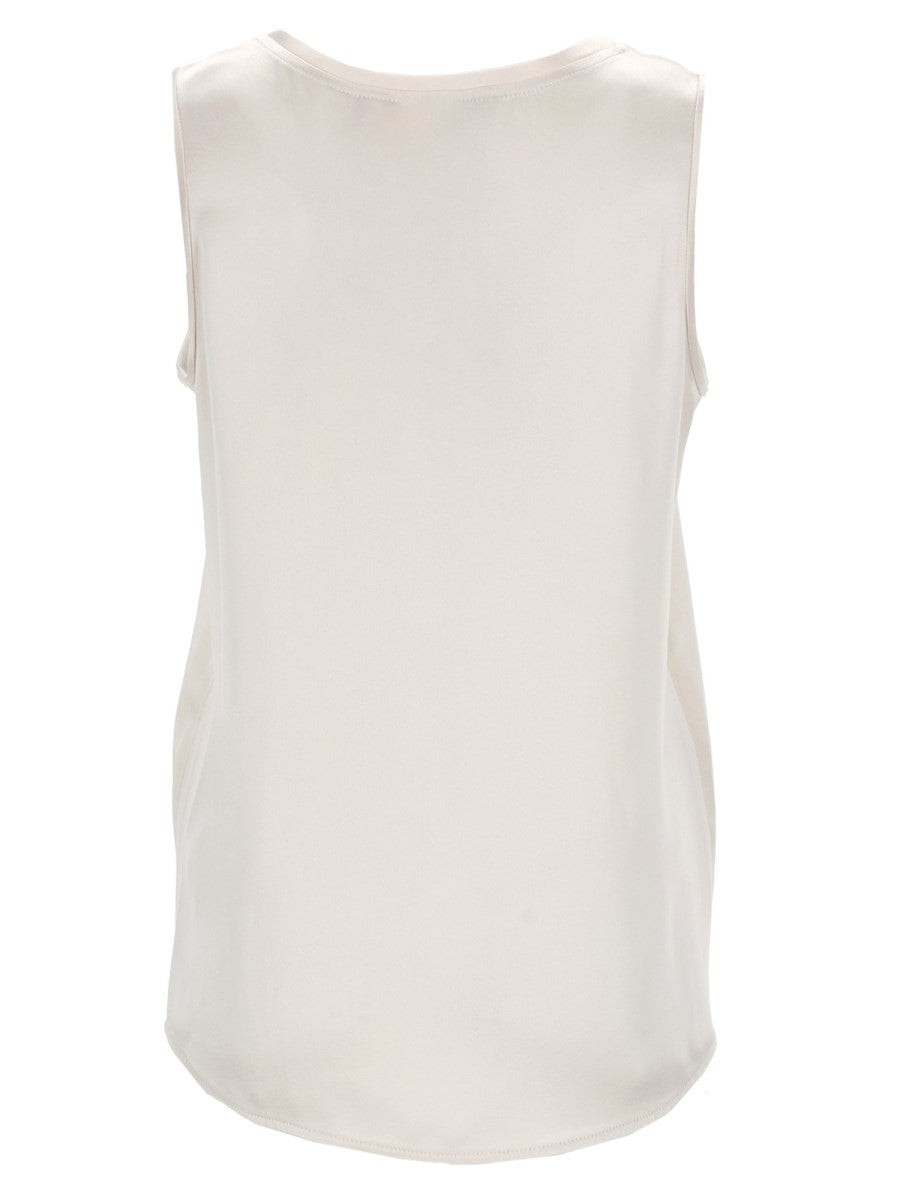 S MAX MARA Women's Smanicated Top White