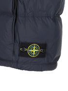 Stone Island Men's Smanicato Antistrappo Imbottito in Piuma Blue, view 3