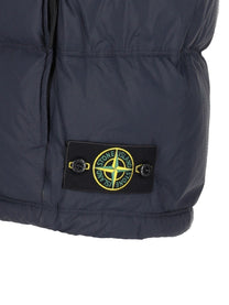 Stone Island Men's Smanicato Antistrappo Imbottito in Piuma Blue