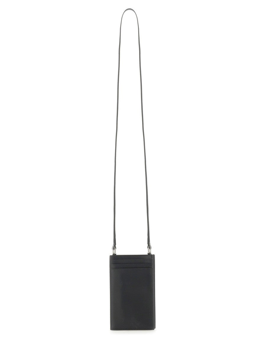 Alexander McQueen Men's Smartphone Bag Black, view 2