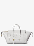 Celine Women's Smile Leather Handbag White