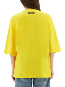 Moschino Women's Smile Shirt Yellow