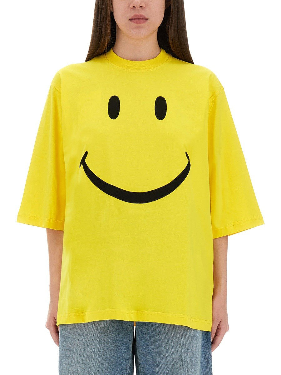 Moschino Women's Smile Shirt Yellow
