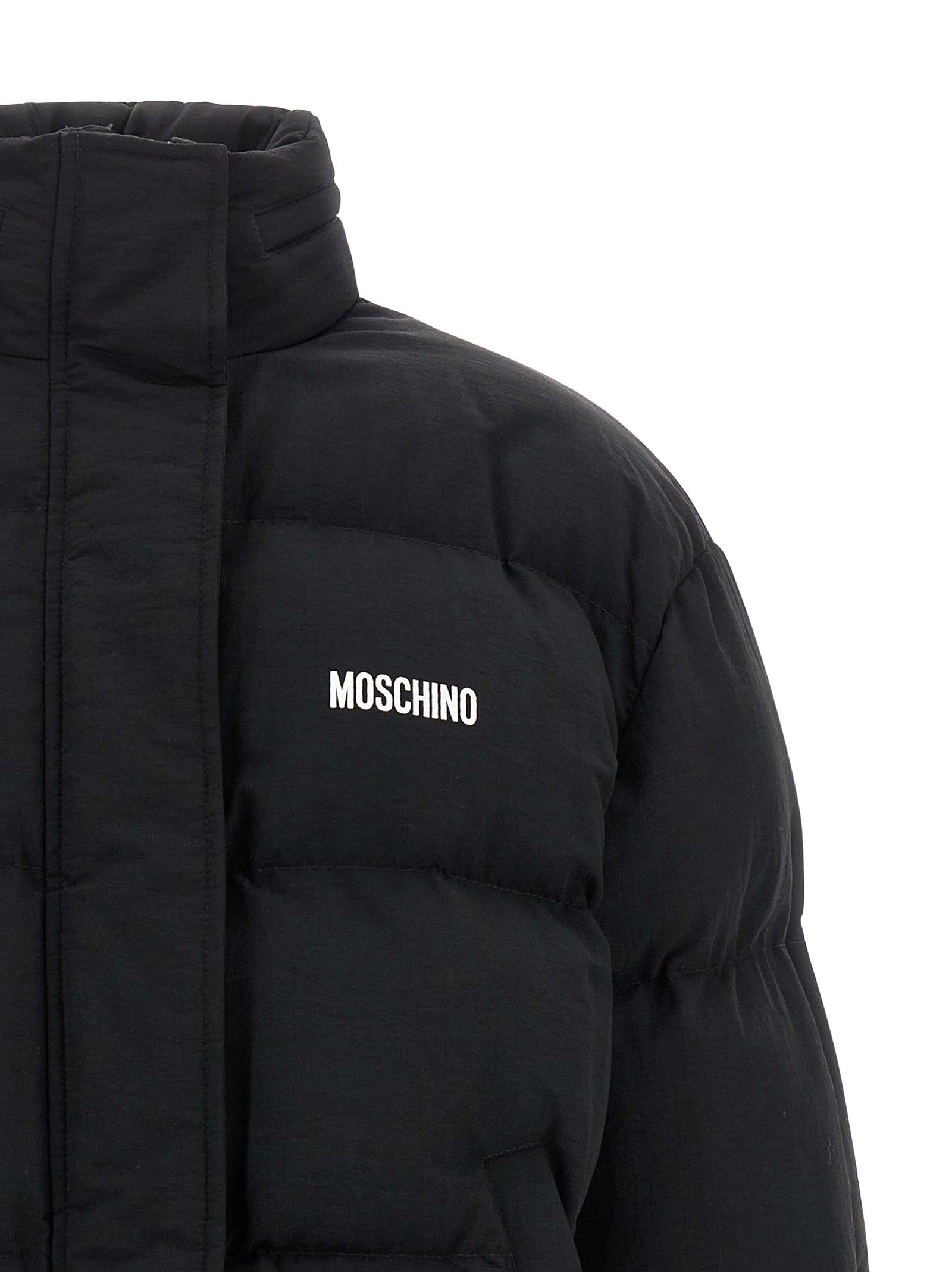 Moschino Smiley Bomber Jacket Black