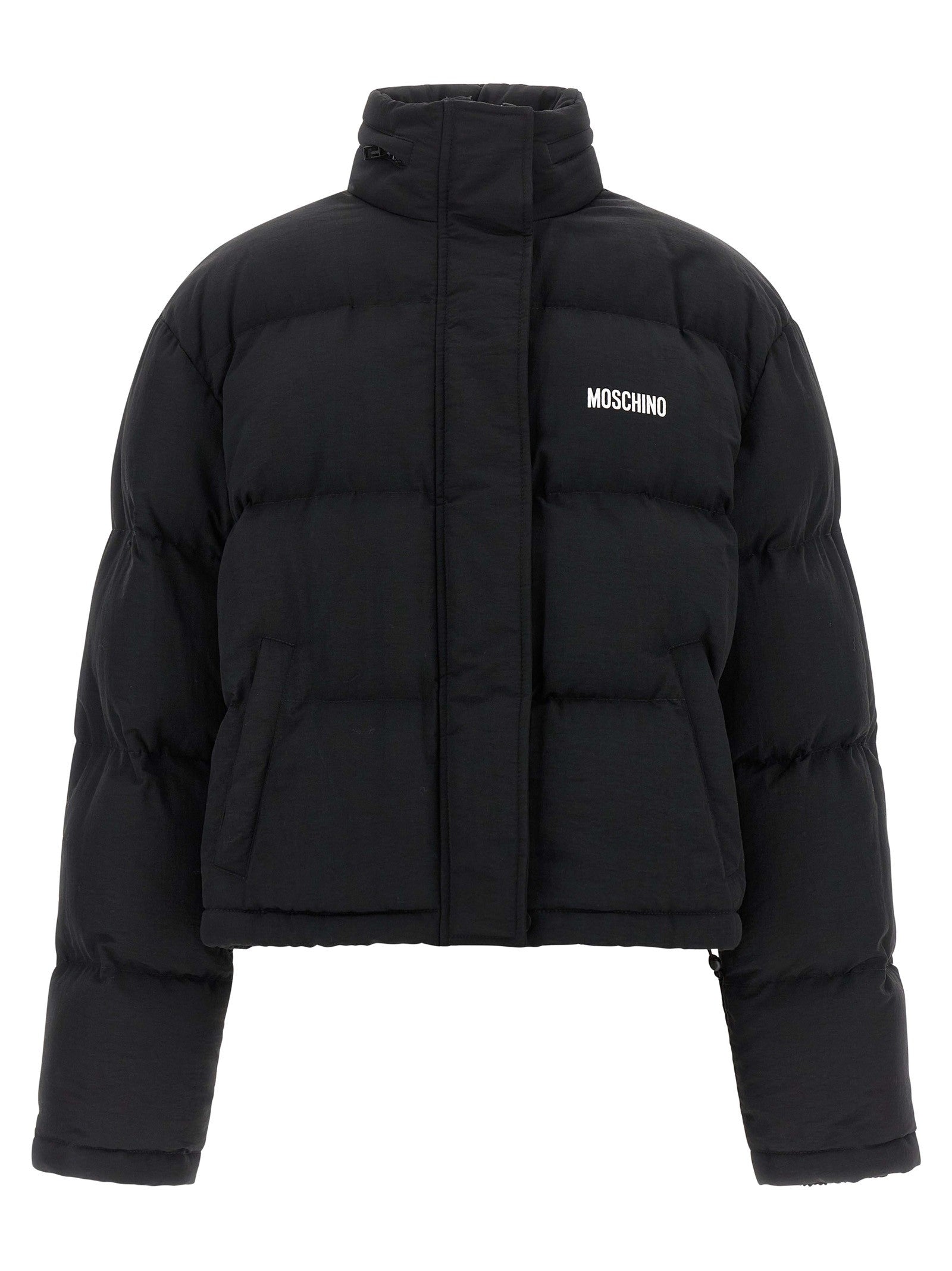 Moschino Smiley Bomber Jacket Black