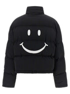 Moschino Smiley Bomber Jacket Black, view 2