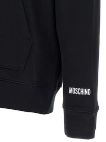 Moschino Smiley Hoodie Black