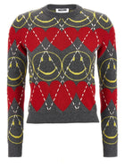 Moschino Smiley Sweater Gold