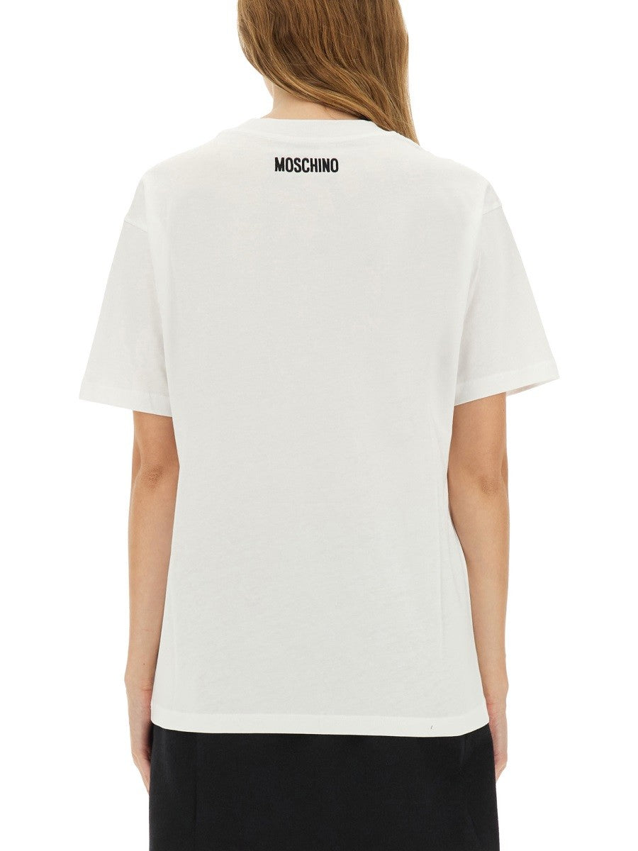 Moschino Women's Smiley Shirt White