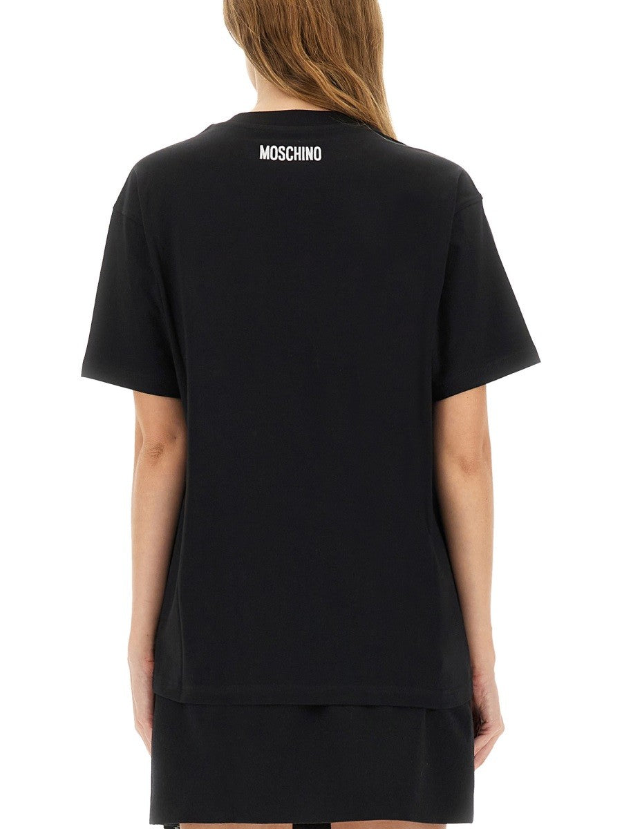 Moschino Women's Smiley Shirt Black