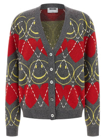 Moschino Smiley® Cardigan Gold