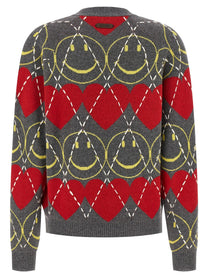 Moschino Smiley® Cardigan Gold