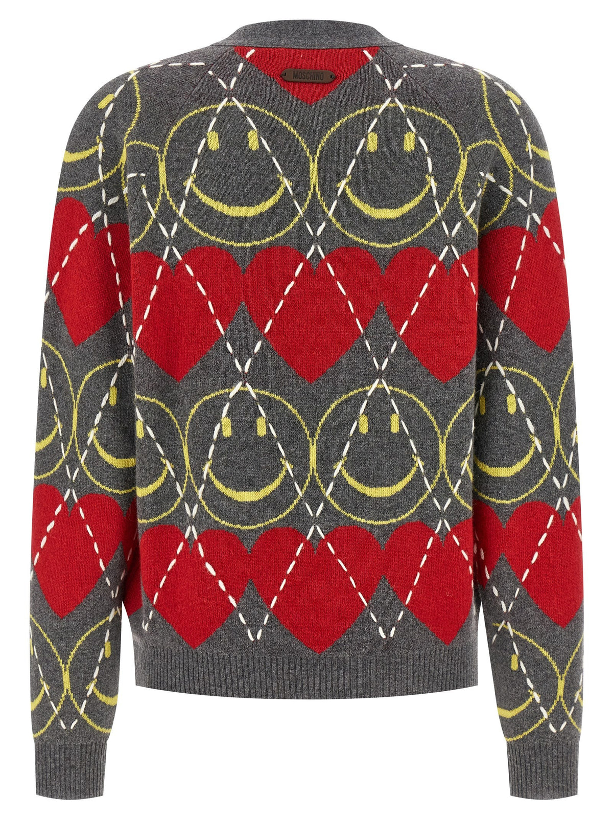 Moschino Smiley® Cardigan Gold, view 2