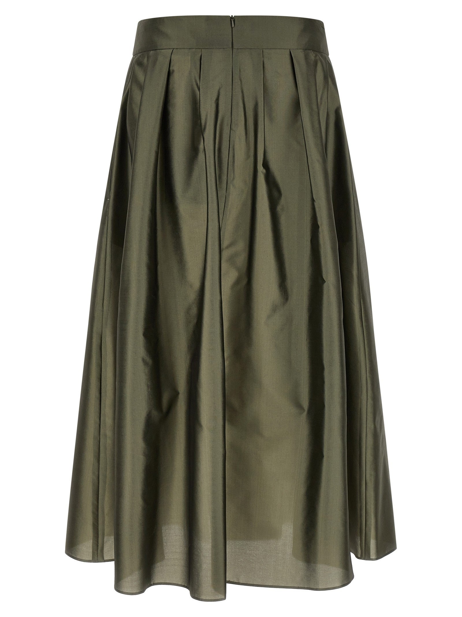 S MAX MARA Smmeffetto Skirt Green