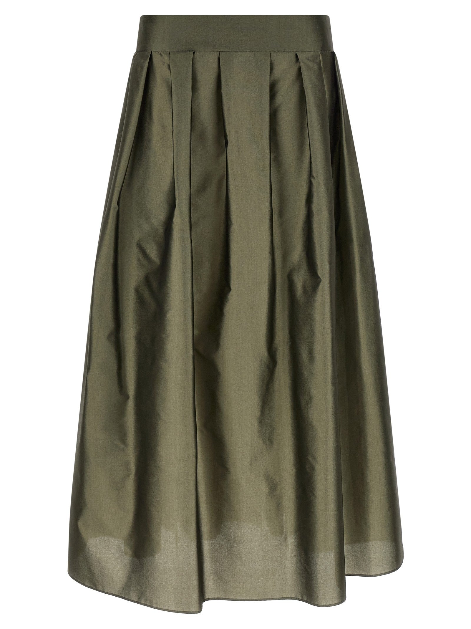 S MAX MARA Smmeffetto Skirt Green