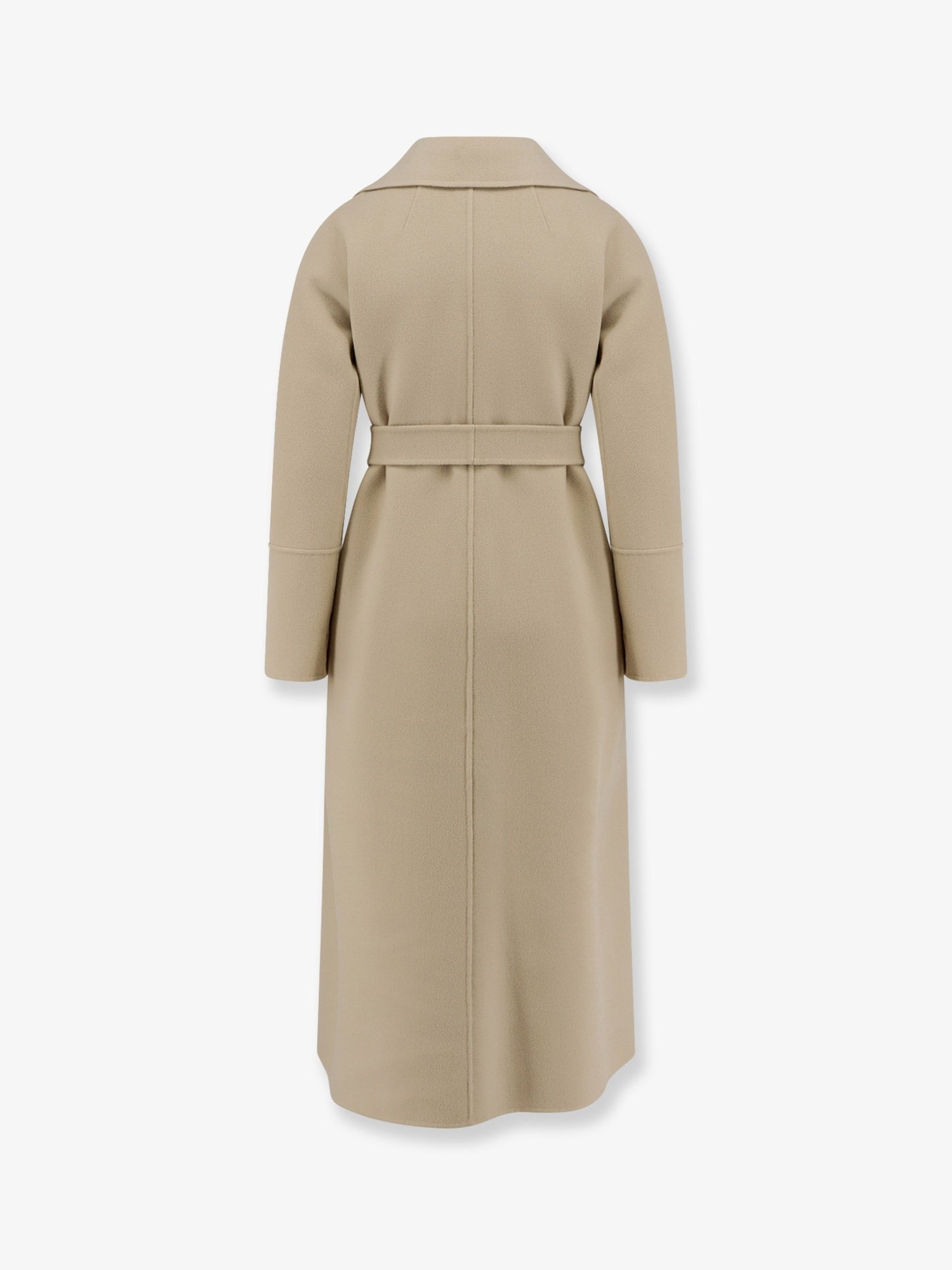 S Max Mara Women's Smmelisa Double Face Fabric Coat Beige