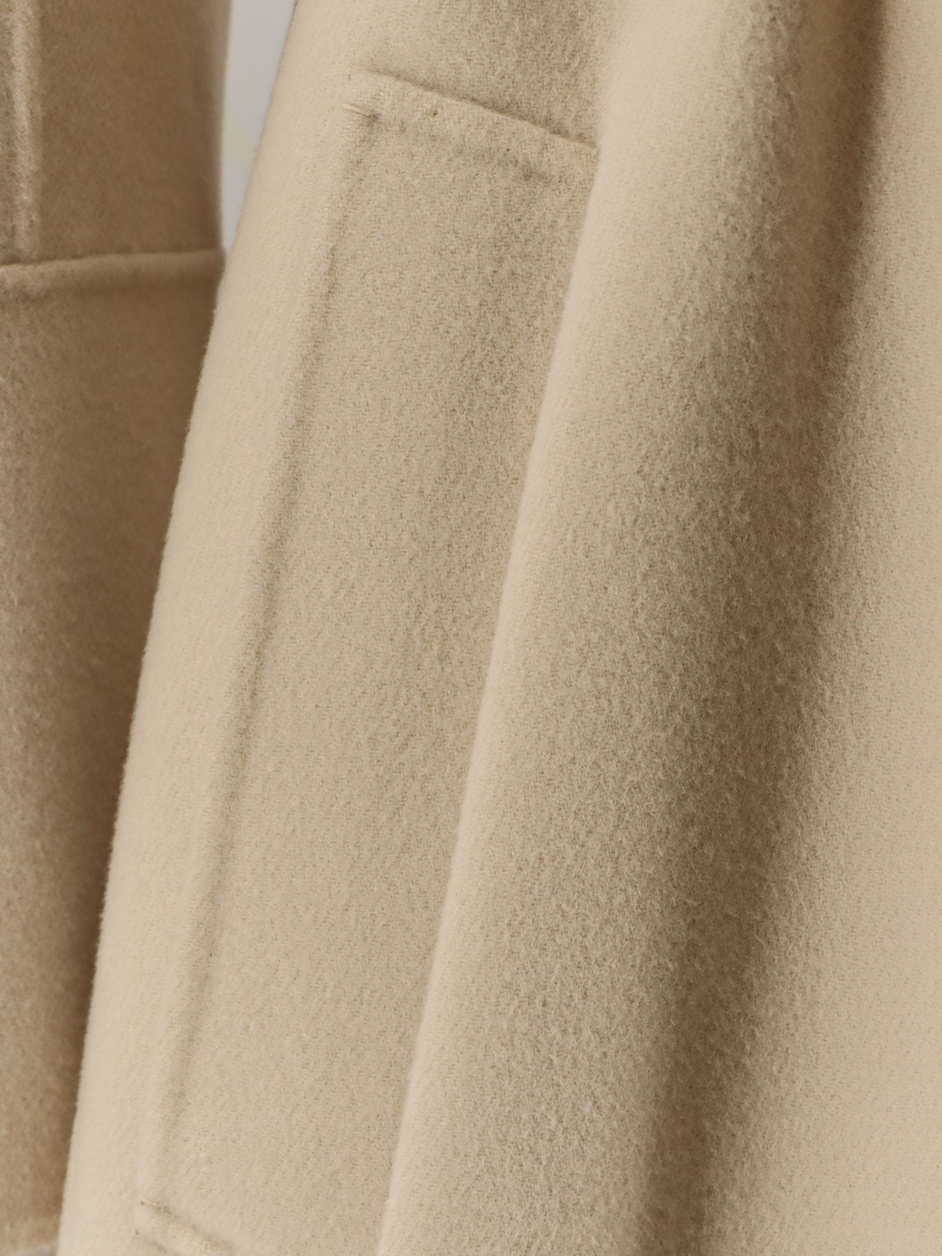 S Max Mara Women's Smmelisa Double Face Fabric Coat Beige