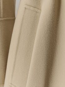 S Max Mara Women's Smmelisa Double Face Fabric Coat Beige