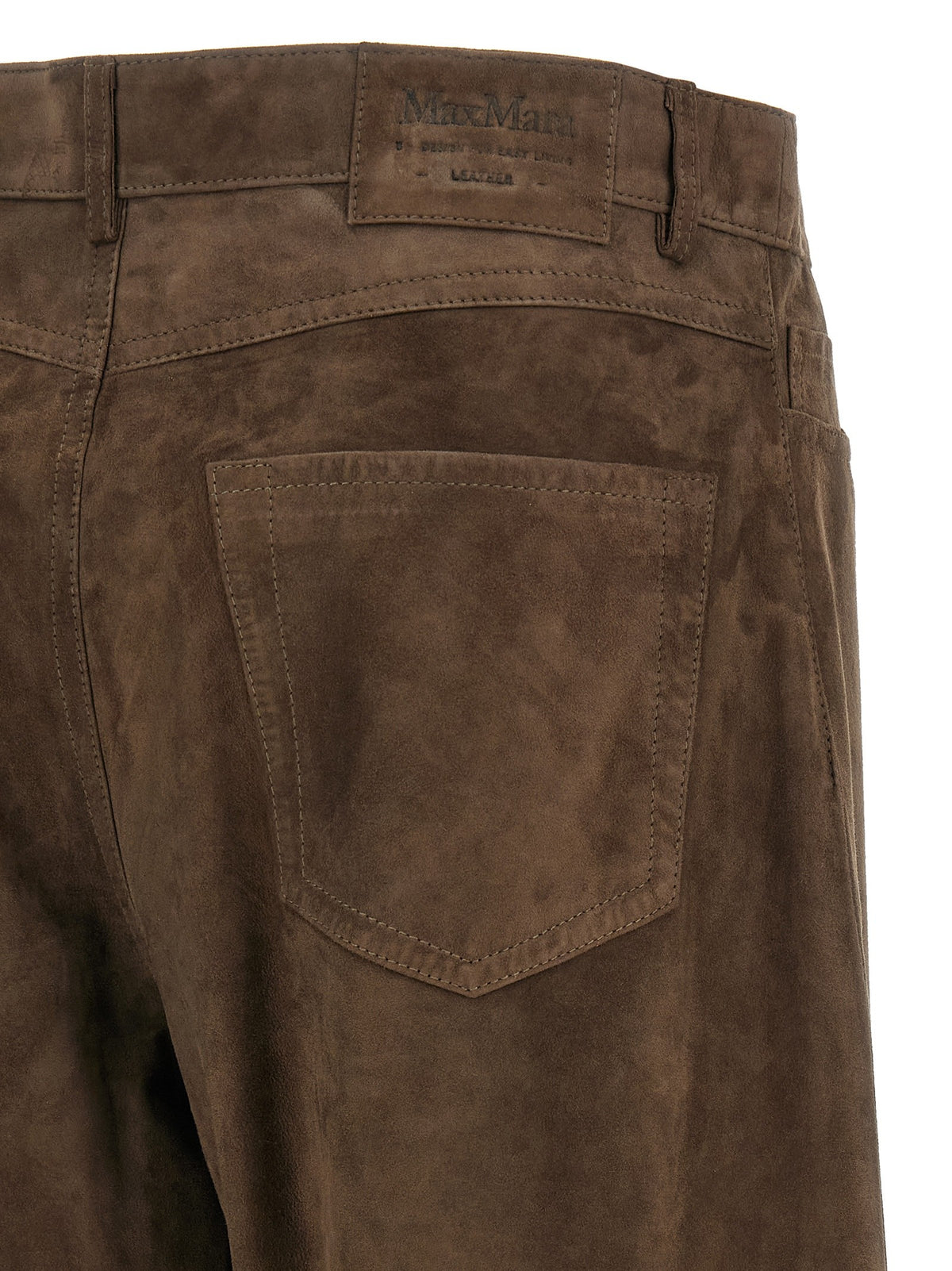 S MAX MARA Smmfulmine Pants Brown, view 4