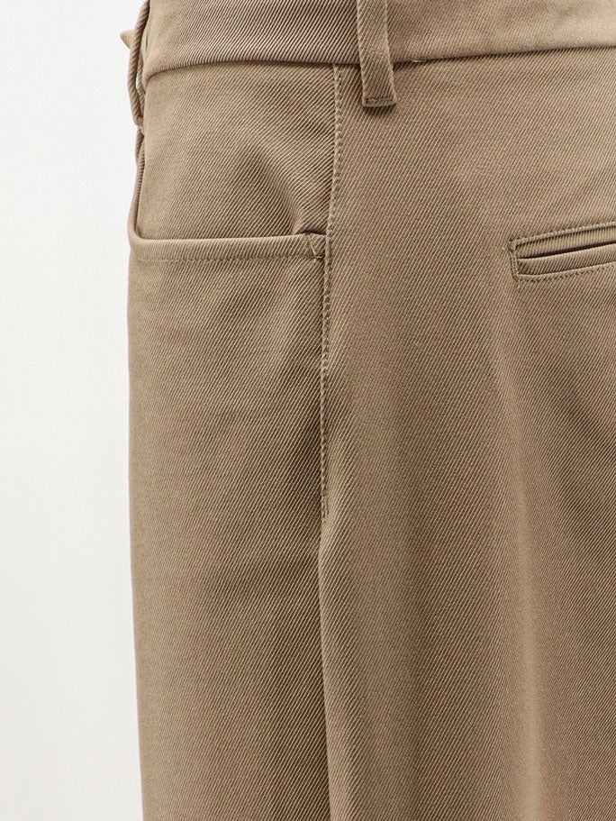 S MAX MARA Women's Smmgela Cotton Blend Trousers Beige