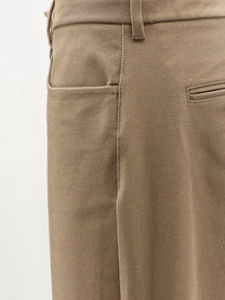 S MAX MARA Women's Smmgela Cotton Blend Trousers Beige