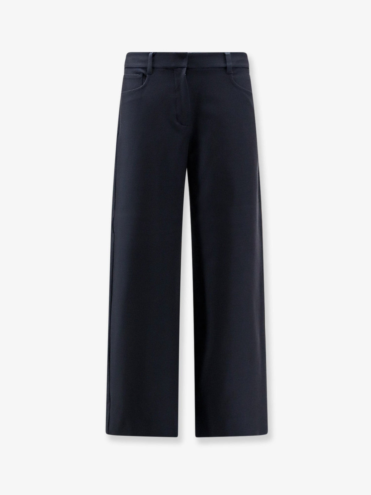 S MAX MARA Women's Smmgela Cotton Blend Trousers White