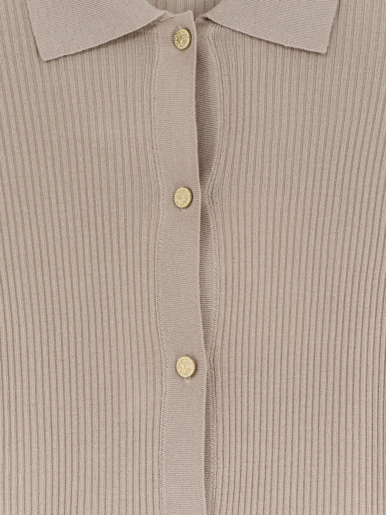 S MAX MARA Women's Smmlimone Virgin Wool Cardigan Beige