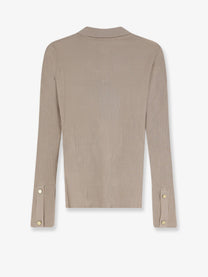 S MAX MARA Women's Smmlimone Virgin Wool Cardigan Beige