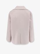 S MAX MARA Women's Smmmargot Pure Virgin Wool Peacoat Beige, view 2