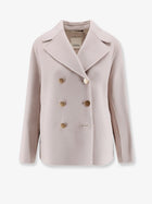 S MAX MARA Women's Smmmargot Pure Virgin Wool Peacoat Beige