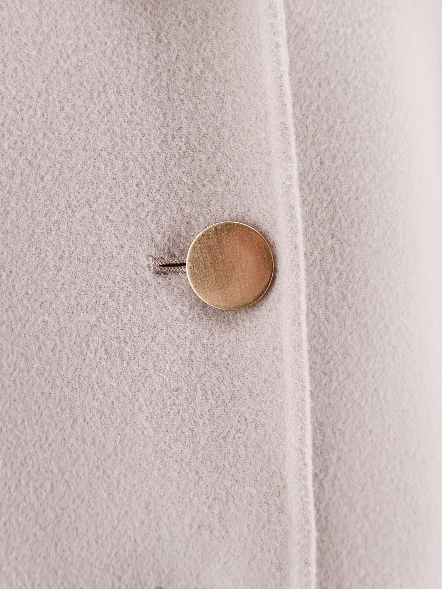 S MAX MARA Women's Smmmargot Pure Virgin Wool Peacoat Beige