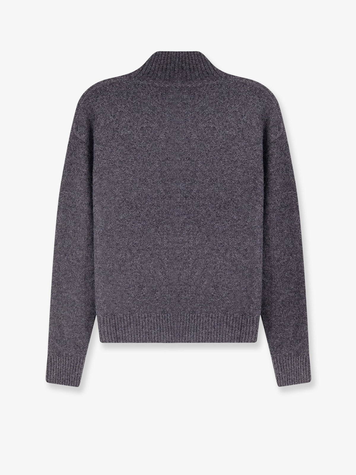 S MAX MARA Women's Smmnocino Yak Sweater Grey, view 2
