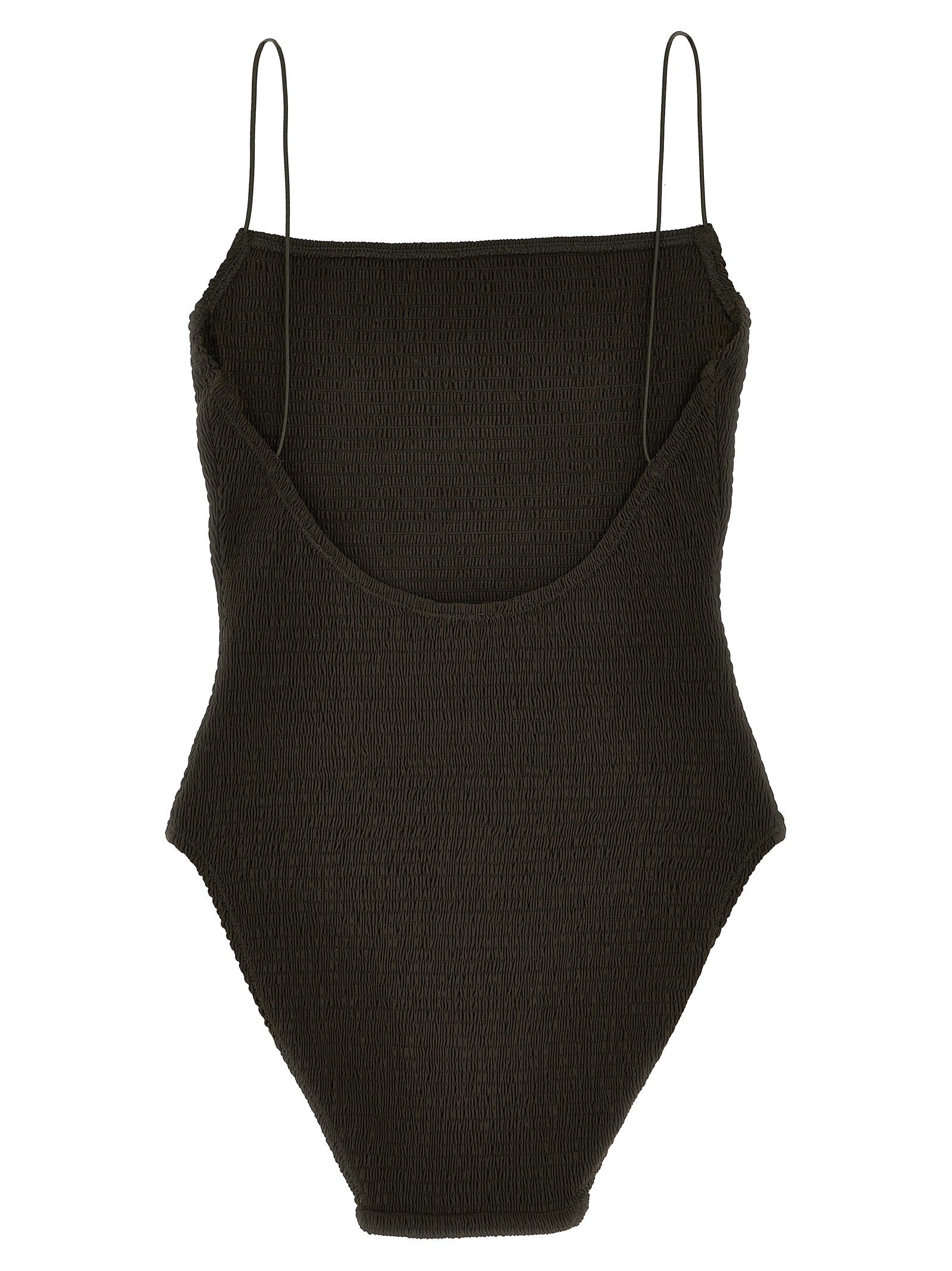Toteme Smock One Piece Swimsuit Green