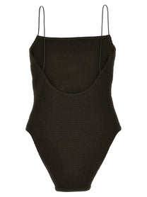 Toteme Smock One Piece Swimsuit Green