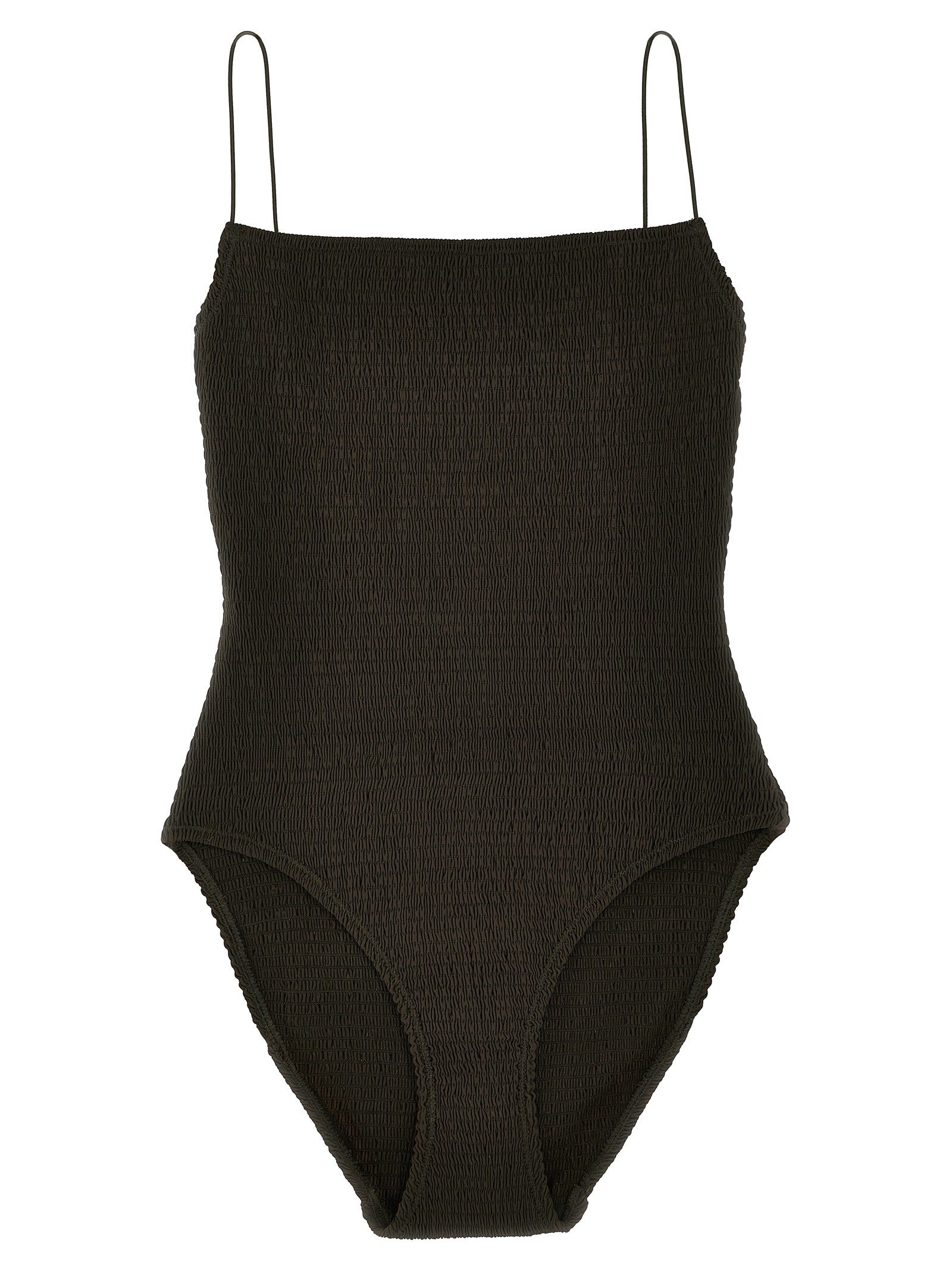 Toteme Smock One Piece Swimsuit Green