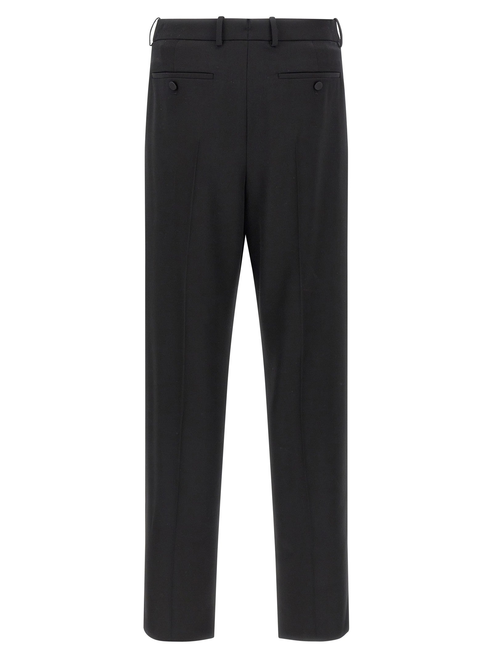 Saint Laurent Smocking Pants Black