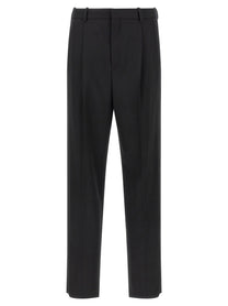 Saint Laurent Smocking Pants Black