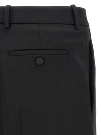 Saint Laurent Smocking Pants Black