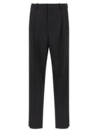 Saint Laurent Smocking Pants Black