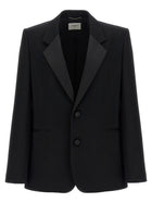 Saint Laurent Smoking Blazer Black