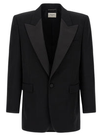 Saint Laurent Smoking Blazer Black