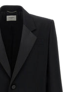 Saint Laurent Smoking Blazer Black, view 3