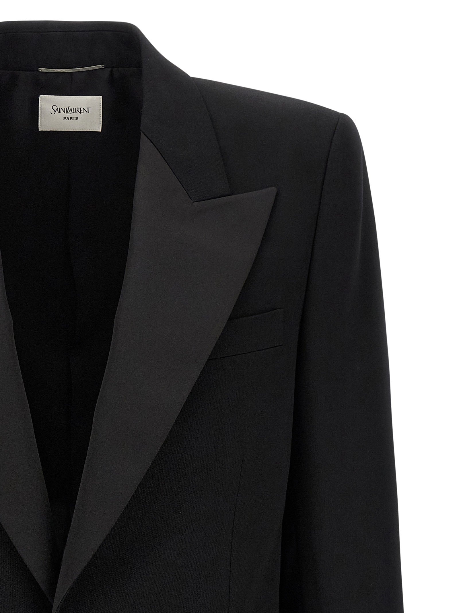 Saint Laurent Smoking Blazer Black