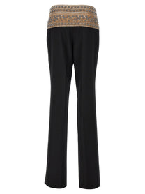 Stella McCartney Smoking Crystal Trousers Black