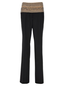 Stella McCartney Smoking Crystal Trousers Black