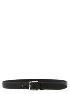 Zerbini Claudio Smooth Leather Belt Black