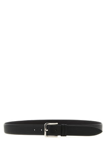 Zerbini Claudio Smooth Leather Belt Black
