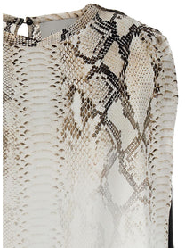 Nude Lucy Snake Bloshirt Gold, view 3