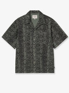 Carhartt Wip Men's Snake Camouflage Cotton Shirt Green